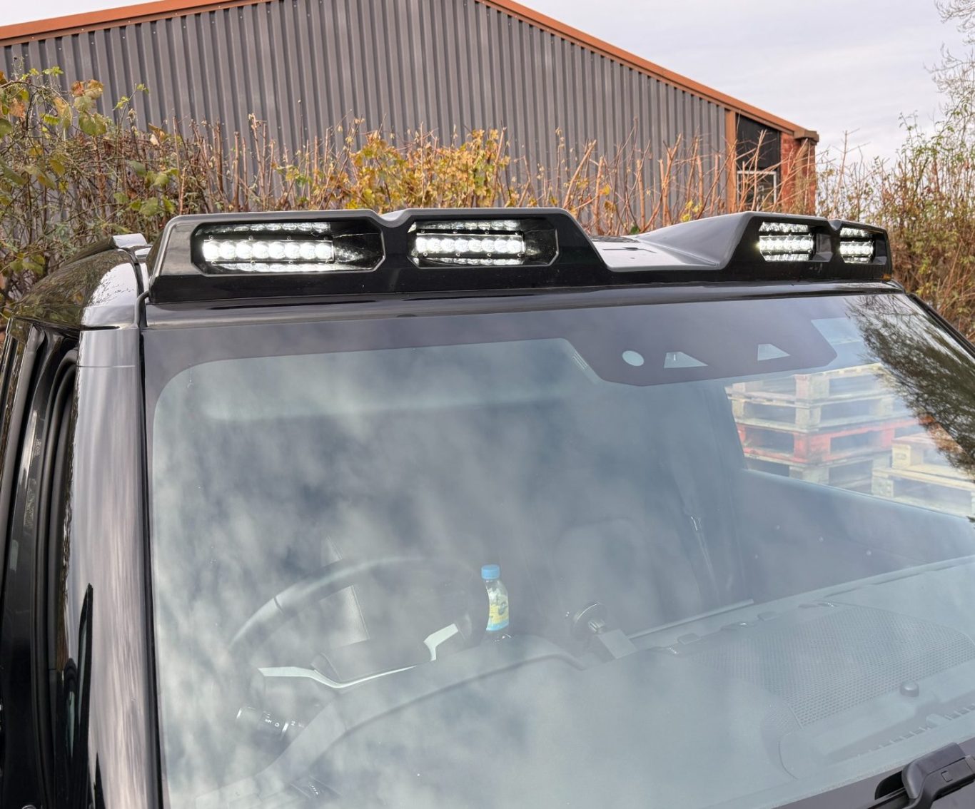 Lazer Light Installs in Gloucestershire Land Rover Defender Lazer Light Pod Installation